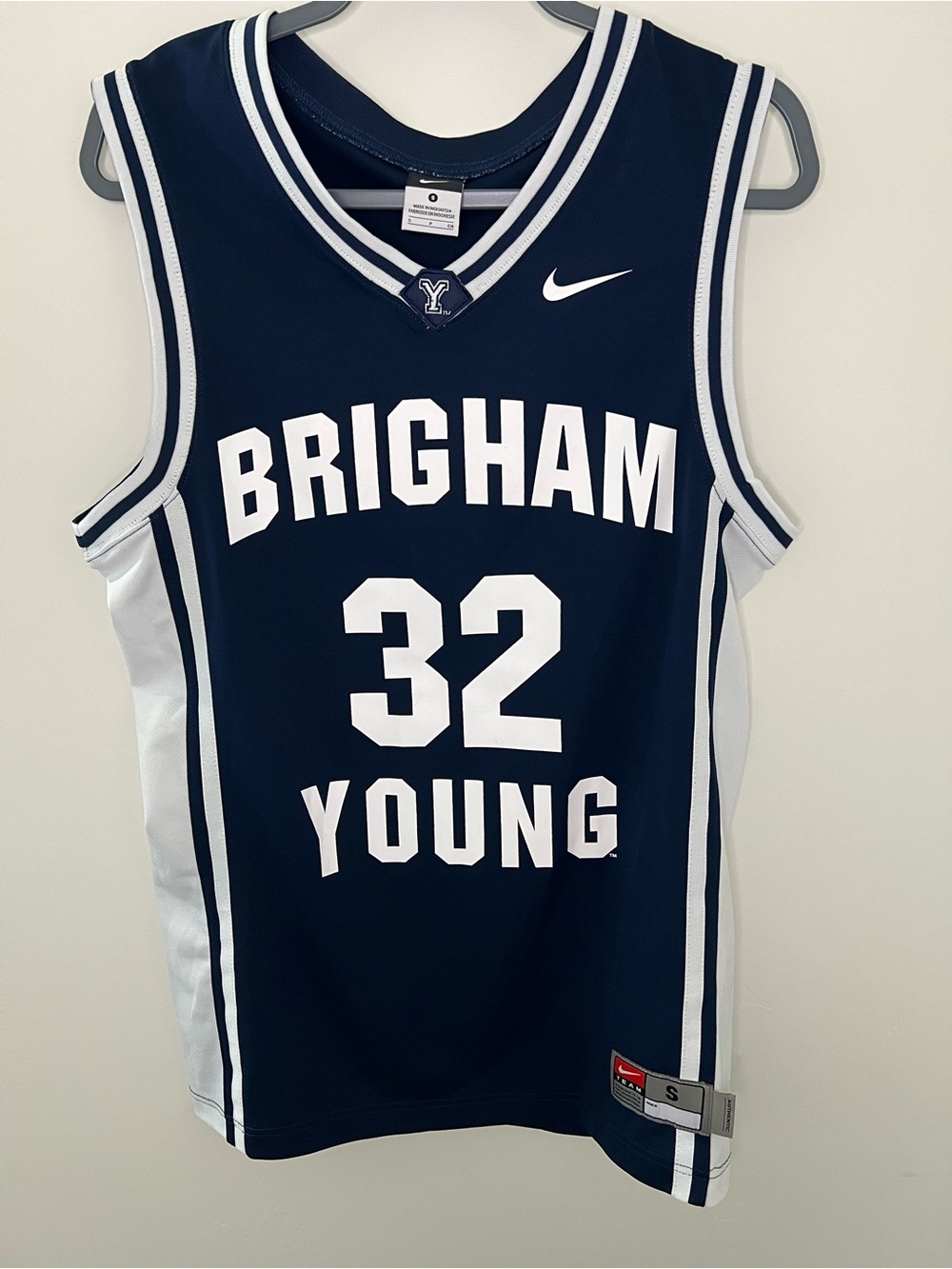 Nike Brigham Young Basketball Jersey - #32